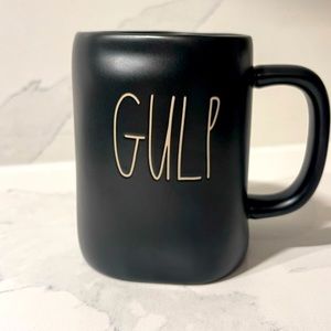 Rae Dunn Matte Black Gulp Mug